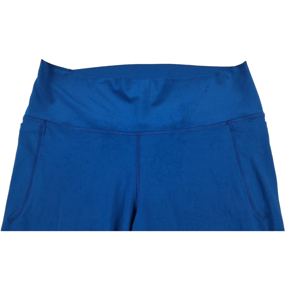 Under Amour Leggings Women's XL Blue Athletic Yoga Stretch Pants - Picture 3 of 10